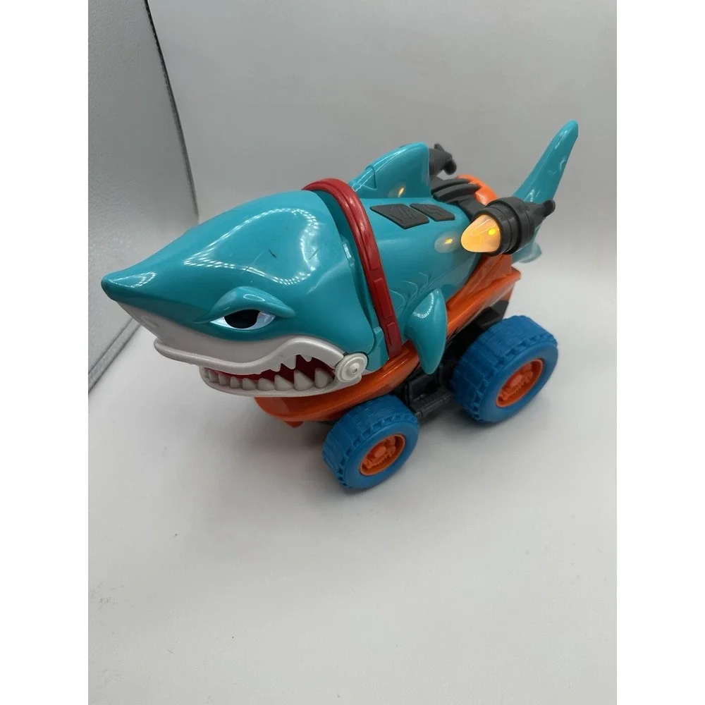 Adventure Force Lights & Sounds Shark Chomp & Cruise Motorized Shark Vehicle